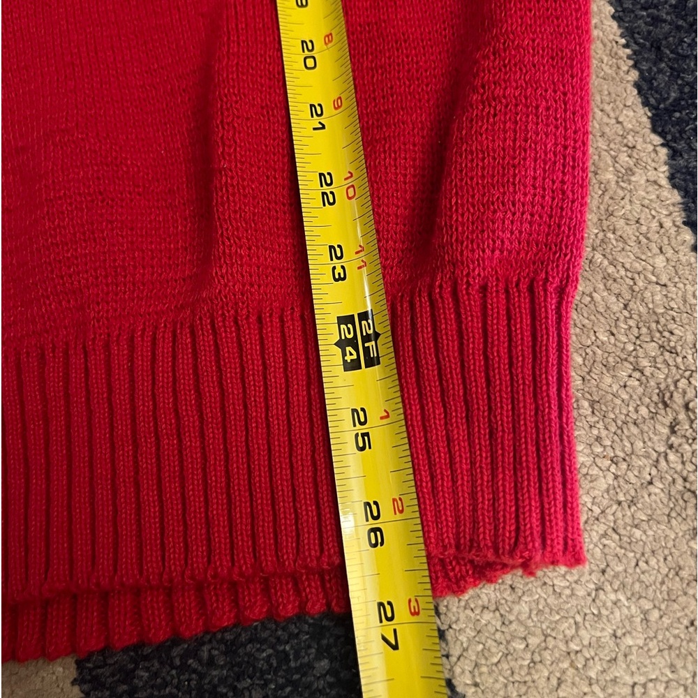 RARE VINTAGE Atlanta Hawks Cliff Engle Sweater NBA Basketball 1980s 1990s Large - Picture 7 of 10